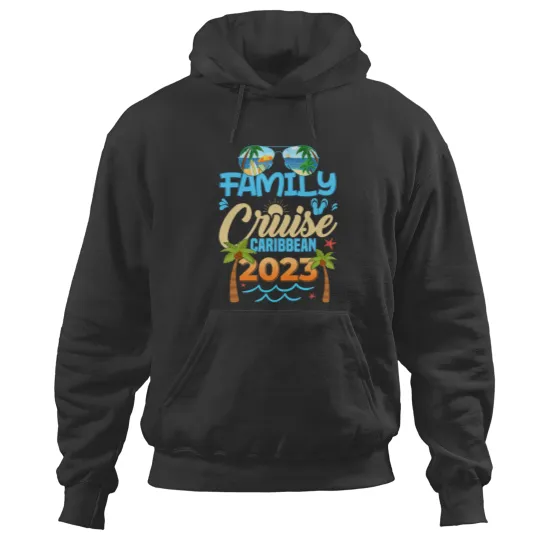 Discover Family Cruise Caribbean 2023 Summer Matching Vacation 2023 Hoodies