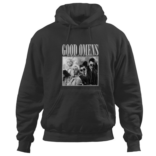 Discover Good Omens Movie Hoodies, Aziraphale 2023 Movie Bootleg Hoodies