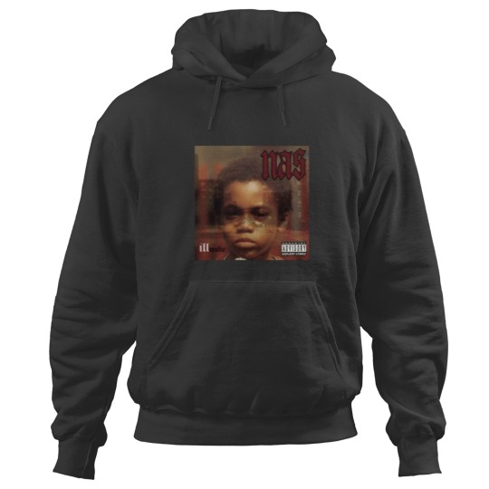 Discover Nas Illmatic Album Vintage Music Hoodies