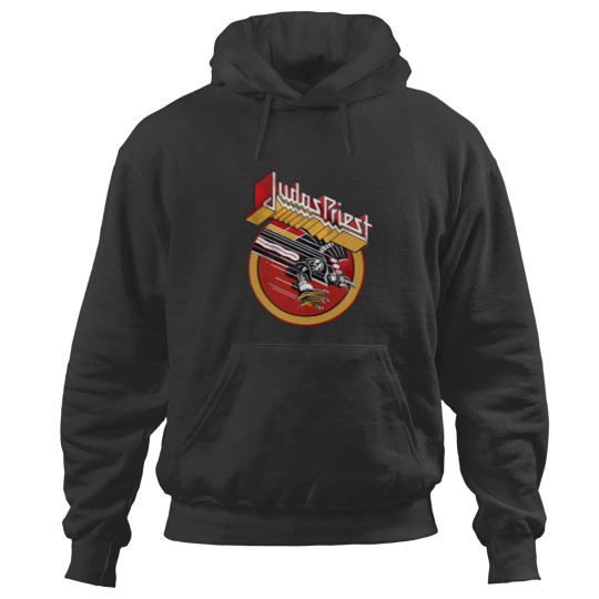 Discover Judas Priest SFV Solid Vintage Black Hoodies