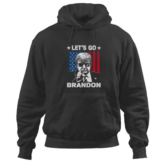 Discover Funny Trump Lets Go Brandon Lets Go Brandon US Fla Hoodies