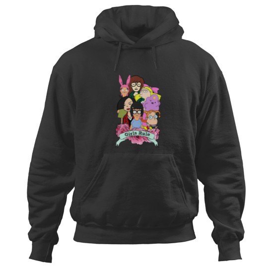 Discover Rule the Cool: 90's Girls Rule Cartoon Hoodies
