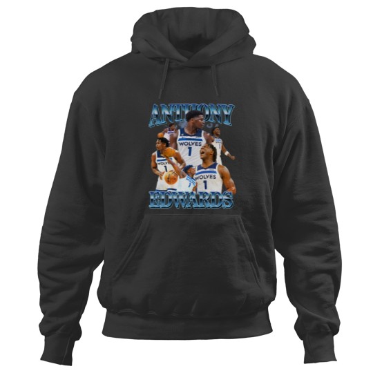 Discover Anthony Edwards 90s bootleg Hoodies Anthony Edwards