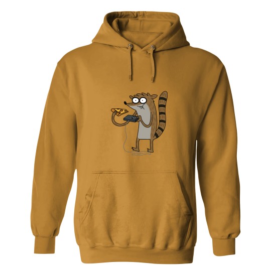 Discover Regular Show Rigby the video gamer Hoodies