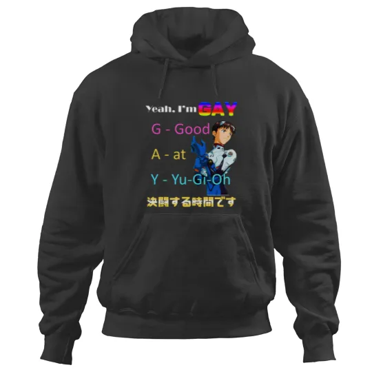 Discover Yeah Im Gay Good at Yugioh Hoodies