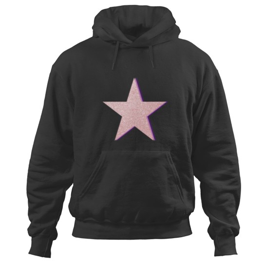 Discover Rose Gold Purple Layered Star Hoodies