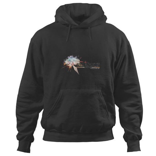 Discover Final Fantasy XIV Logo Hoodies