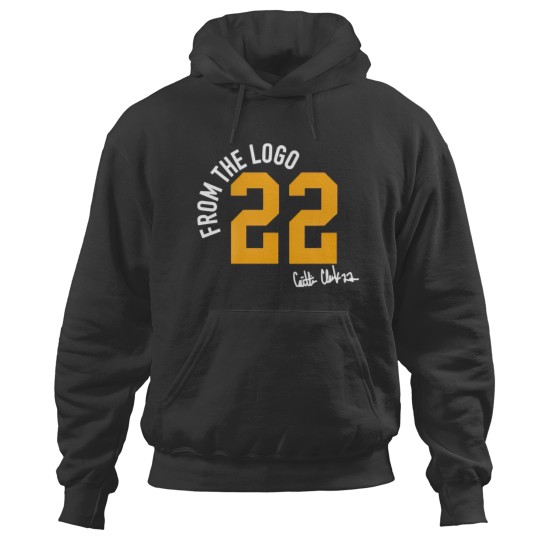 Discover Caitlin clark 22 from the logo Iowa Basketball Hoodies