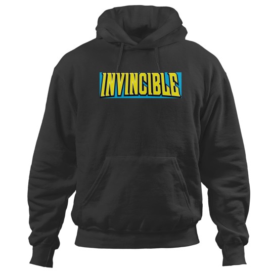 Discover Invincible logo Hoodies