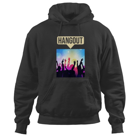 Discover Hangout Music Festival Crowd Silhouette - Hangout Hoodies