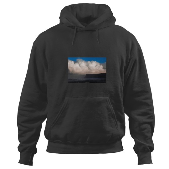 Discover Weather coming in at Saltburn beach Long Hoodies