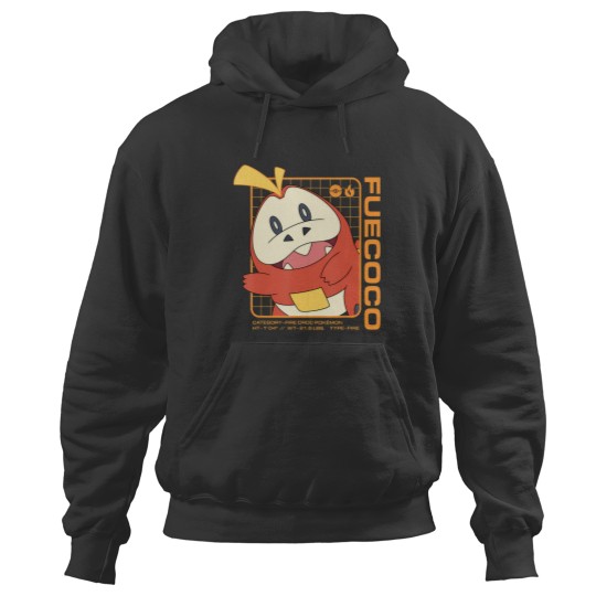 Discover pokã©mon fuecoco stats t Hoodies