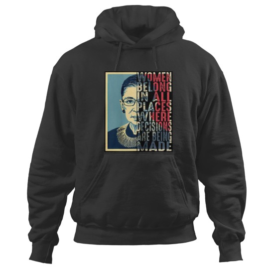 Discover Ruth Bader Ginsburg Hoodies