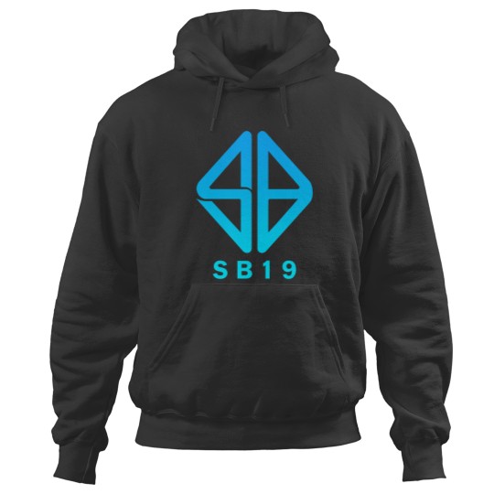 Discover SB19 PPOP BLUE LOGO Hoodies