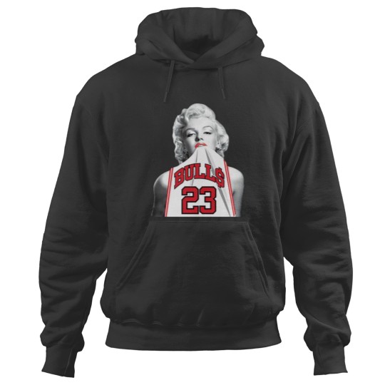 Discover Marilyn Monroe Bulls 23  Jersey Hoodies