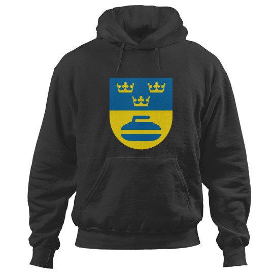Discover Sweden Curling Hoodies