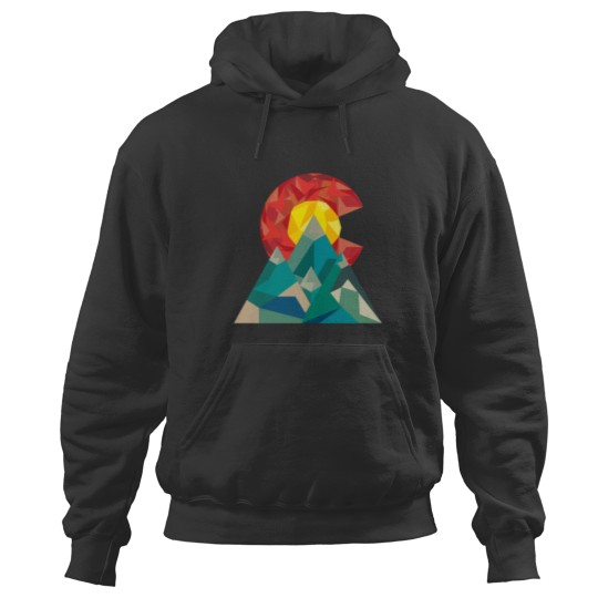 Discover Colorado Geo Hoodies
