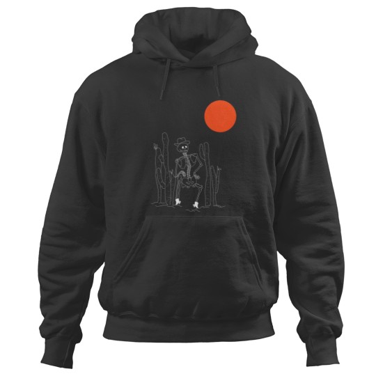 Discover Blood Moon Skeleton Reverse Hoodies