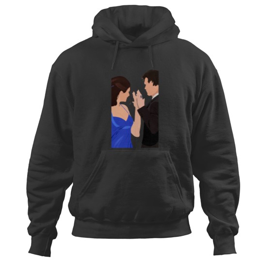 Discover Damon and Elena Hoodies