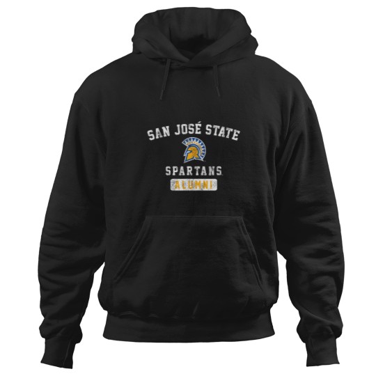 Discover san jose state university sjsu spartans alumni with logo Hoodies