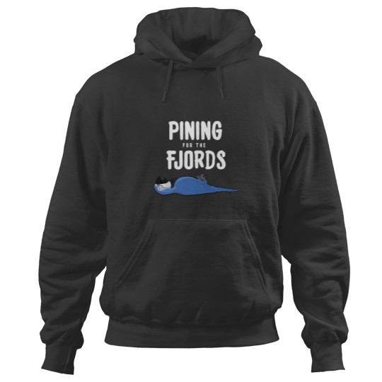 Discover Pining for the Fjords - Monty Python Dead Parrot Sketch Hoodies