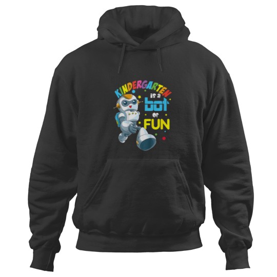 Discover Kids Back to School Kindergarten Cool Robot 4393 Hoodies