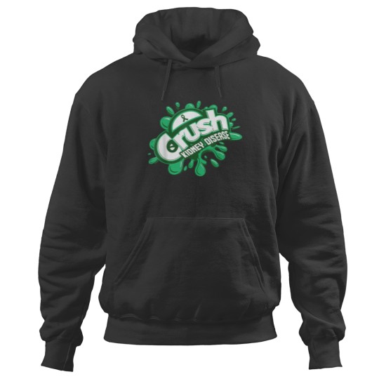 Discover Crush Kidney Disease Grafiti Kidney Disease Awar Hoodies