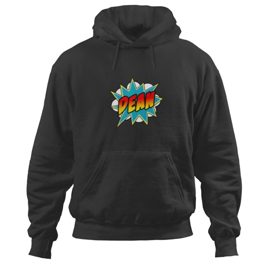 Discover Kids Boys Dean Name Comic Book Superhero Hoodies