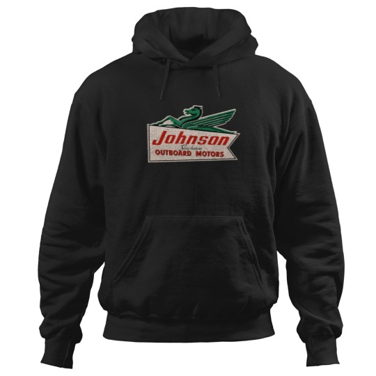 Discover JOHNSON VINTAGE OUTBOARD MOTORS USA Hoodies
