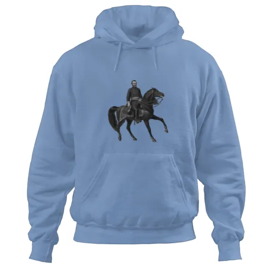 Discover General Grant On Horseback Hoodies