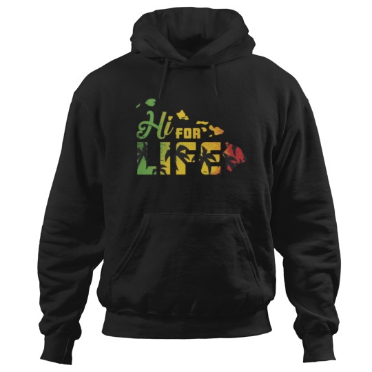 Discover Hawaii For Life Rasta Island Chain Gift traveler Hoodies