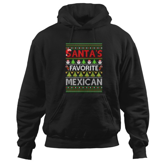 Discover santas favorite Mexican ugly christmas sweater - Ugly Christmas Sweater - Hoodies