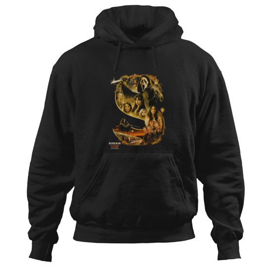 Discover Scream VI Movie Poster Hoodie - Ghostface Fan Apparel