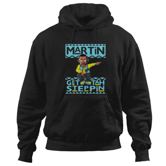 Discover Jordan 5 Aqua Unisex Hoodies, Martin Get Tah Steppin