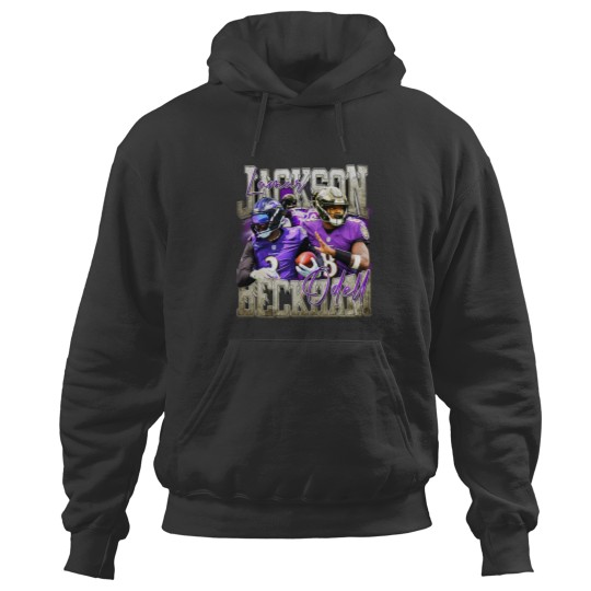Discover Lamar Jackson OBJ Odell Beckham Jr Baltimore Football Hoodies, Ravens Football Hoodies