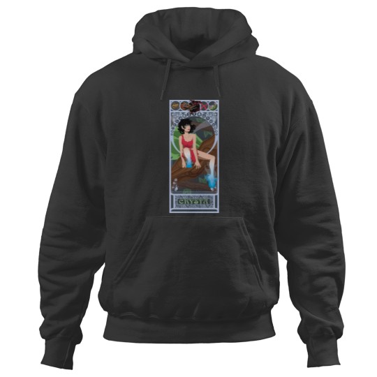 Discover Crysta Nouveau - Fern Gully Hoodies