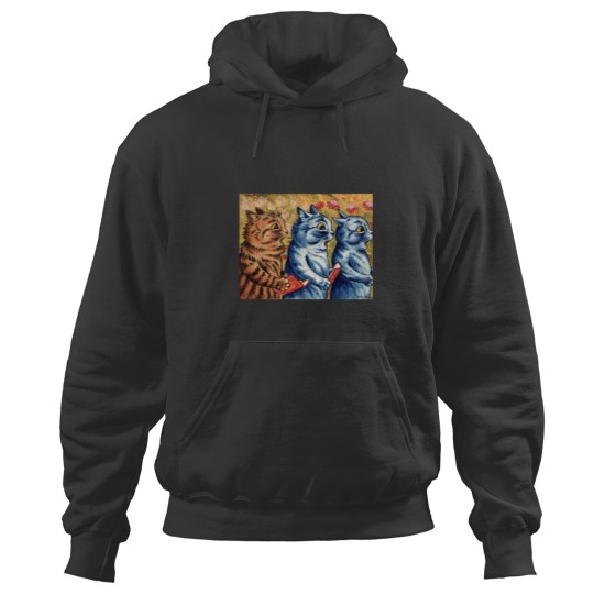 Discover Louis Wain Cat Choir Hoodies