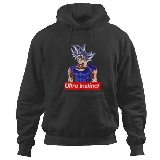 Discover Goku Ultra Instinct Logo Hoodies