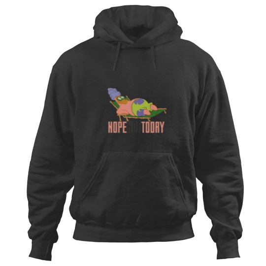 Discover Spongebobb Squarepants Patrick Nope Not Today Hoodies
