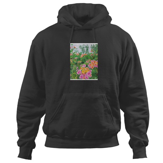 Discover A Colorful Stroll Baseball ¾ Sleeve Hoodies