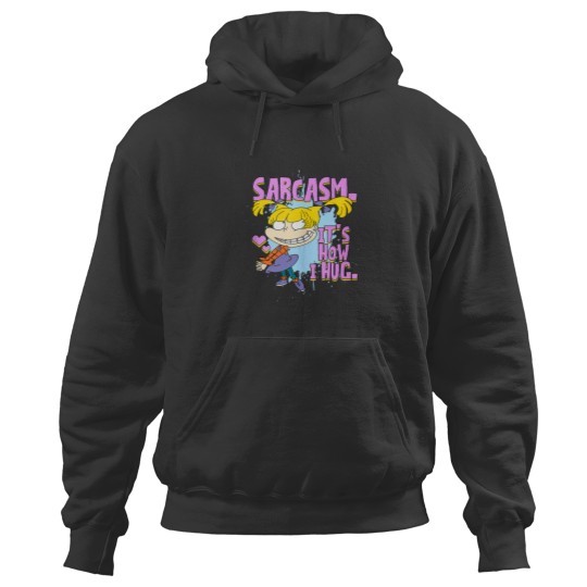 Discover Mademark x Rugrats Angelica Sarcasm Its How I Hug Hoodies