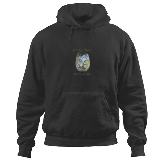 Discover Gin and tonic - Gengerelle Mask Hoodies