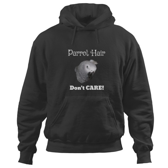 Discover Parrot Hair Dont Care African Grey Parrot Essential Hoodies