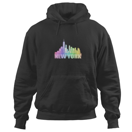 Discover NYC New York City Skyline Souvenir Freedom Tower Hoodies