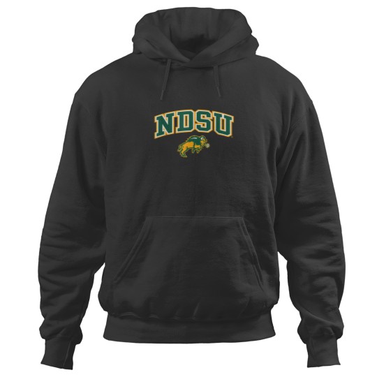 Discover North Dakota State Bison Arch Over Black Hoodies