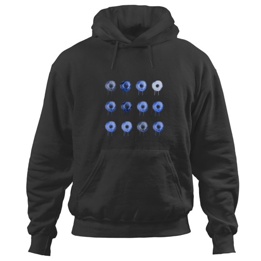 Discover Pack tendance Donut Ultramarine bleu marine metallise classique Hoodies