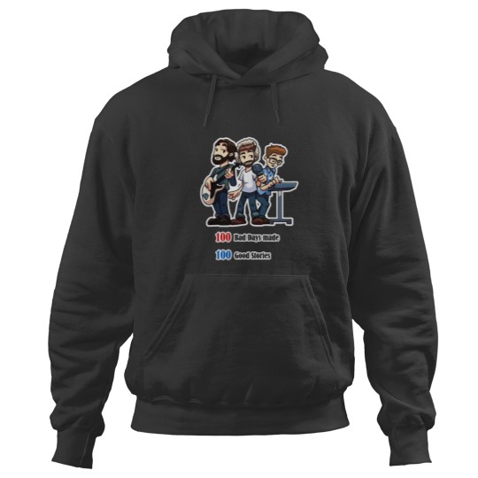 Discover 100 bad day made 100 good stories Premium Hoodies