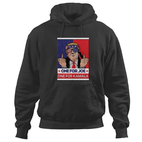 Discover 309 One For Joe And One For Kamala - Trump 2024 Hoodies