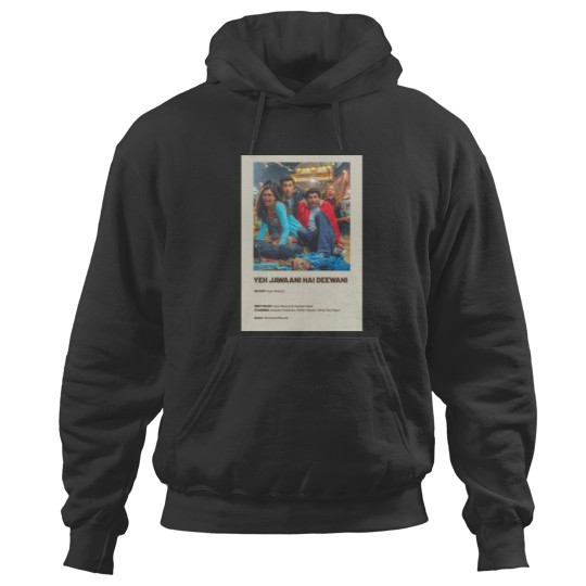 Discover Yeh Jawaani Hai Deewani - minimalist movie   Active Hoodies