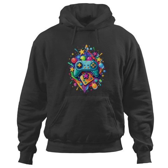 Discover Colorful Console Controller Hoodies